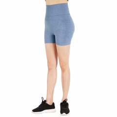 DANLANG High Waisted Biker Shorts for Women Soft Solid Stretch Running Dance Volleyball Short Pants
