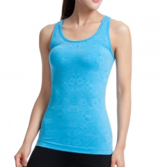 Super Soft Seamless Jacquard Tank Top for Ultimate Comfort